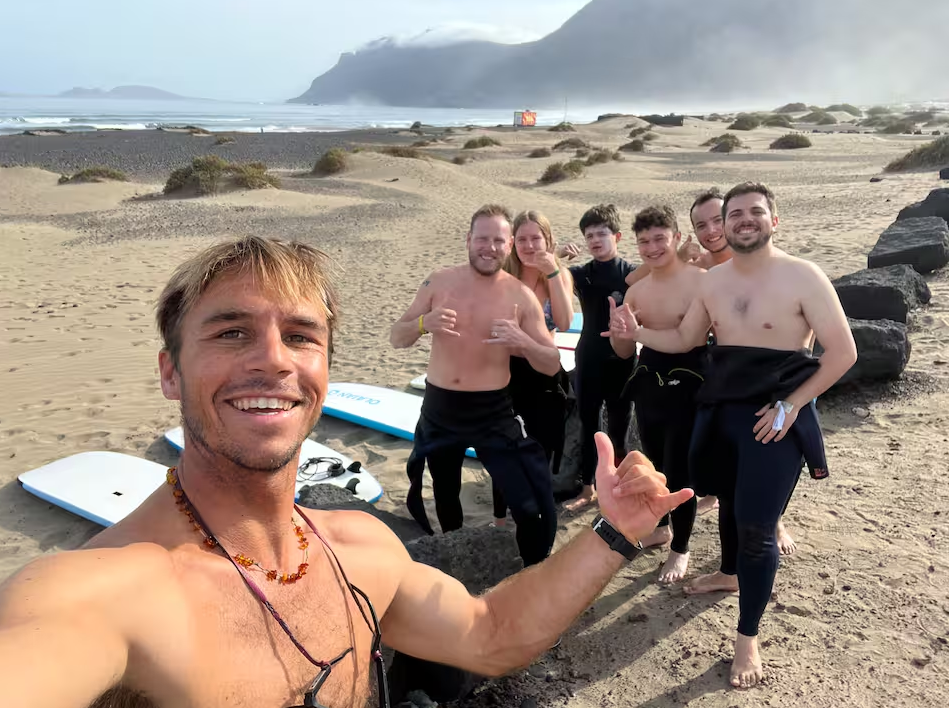Surf Coaching Sessions in Lanzarote Coastal Breaks gallery 3