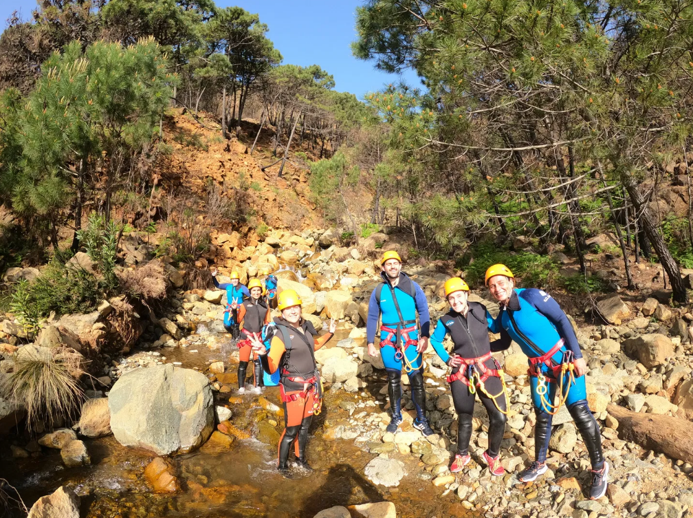 Canyoning Sierra Bermeja Guided River Descent in Estepona Mountain Valleys, photo 4