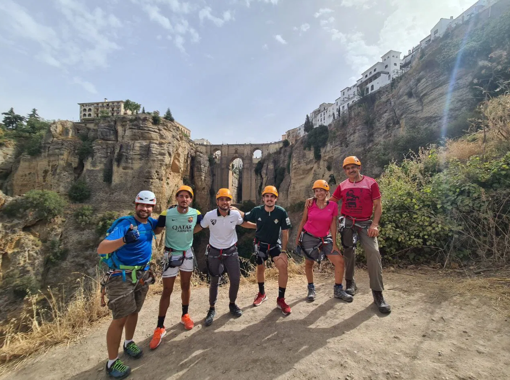 Via Ferrata Tajo de Ronda Climbing Route in Ronda Gorge, photo 3