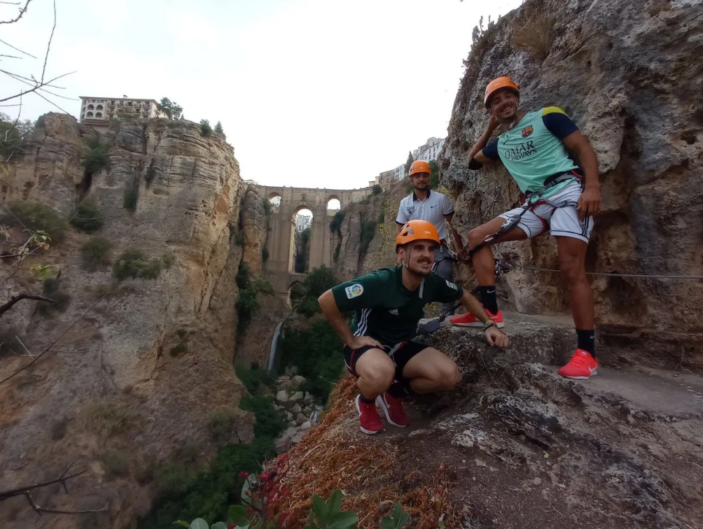 Via Ferrata Tajo de Ronda Climbing Route in Ronda Gorge, photo 4