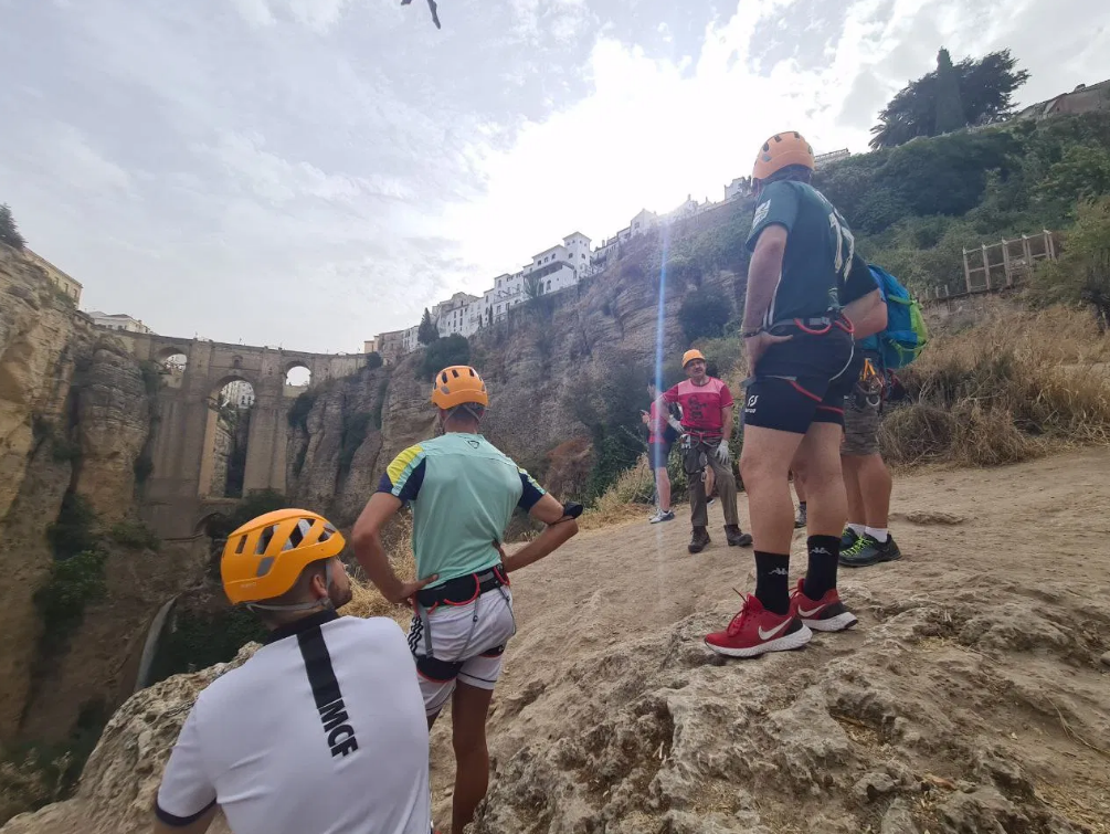 Via Ferrata Tajo de Ronda Climbing Route in Ronda Gorge gallery 6