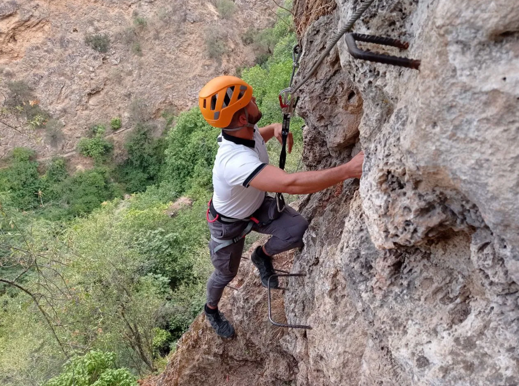 Via Ferrata Tajo de Ronda Climbing Route in Ronda Gorge gallery 9