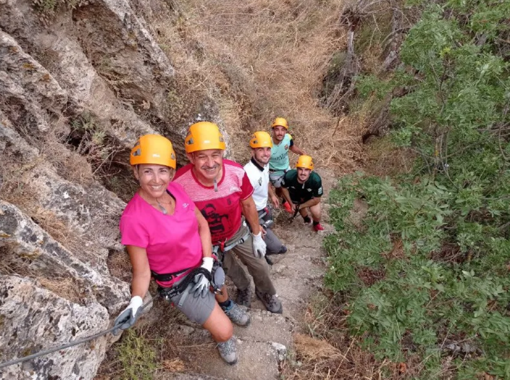Via Ferrata Tajo de Ronda Climbing Route in Ronda Gorge gallery 3