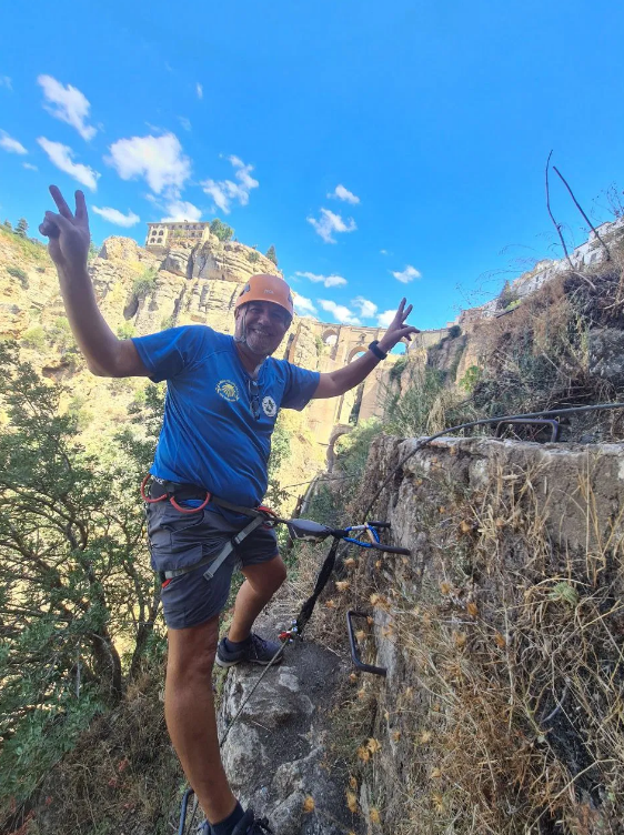 Via Ferrata Tajo de Ronda Climbing Route in Ronda Gorge, listing photo
