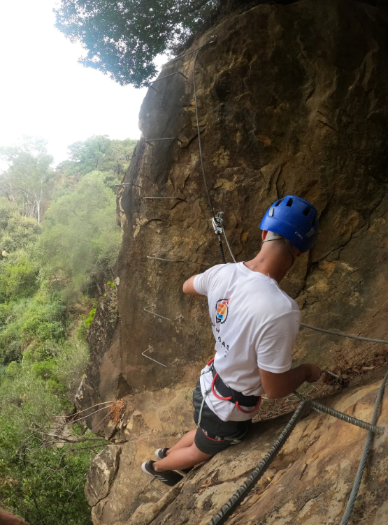 Via Ferrata El Caimán Alcornocales Climbing Route gallery 8