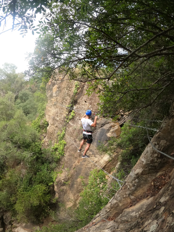 Via Ferrata El Caimán Alcornocales Climbing Route gallery 9