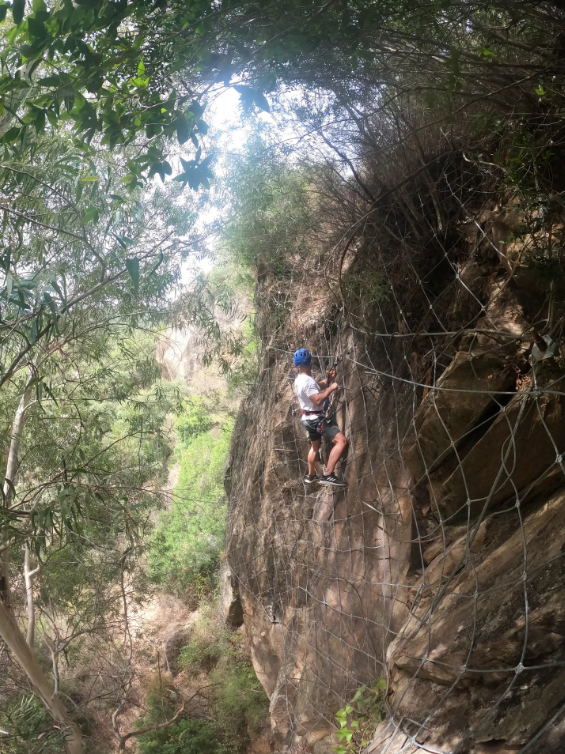 Via Ferrata El Caimán Alcornocales Climbing Route gallery 5