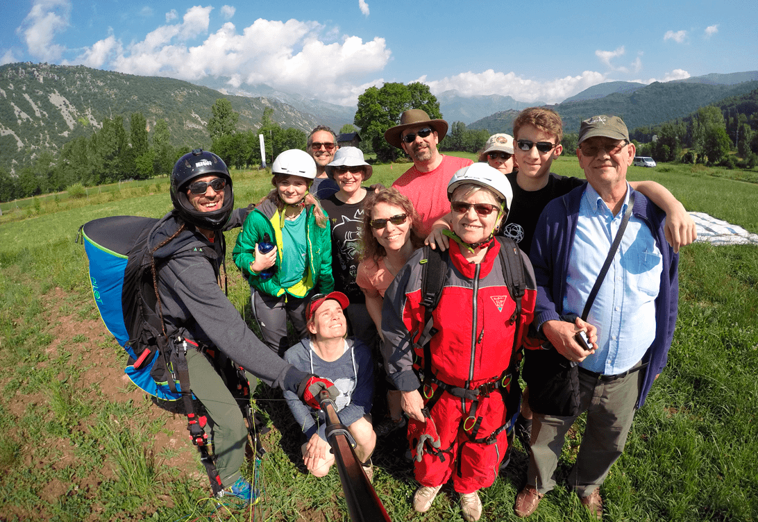Tandem Paragliding Flight in Castejón de Sos Pyrenees, photo 3