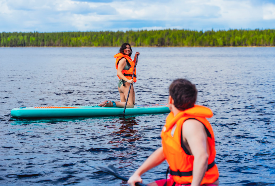 Midnight Sun SUP Experience in Lapland, photo 2