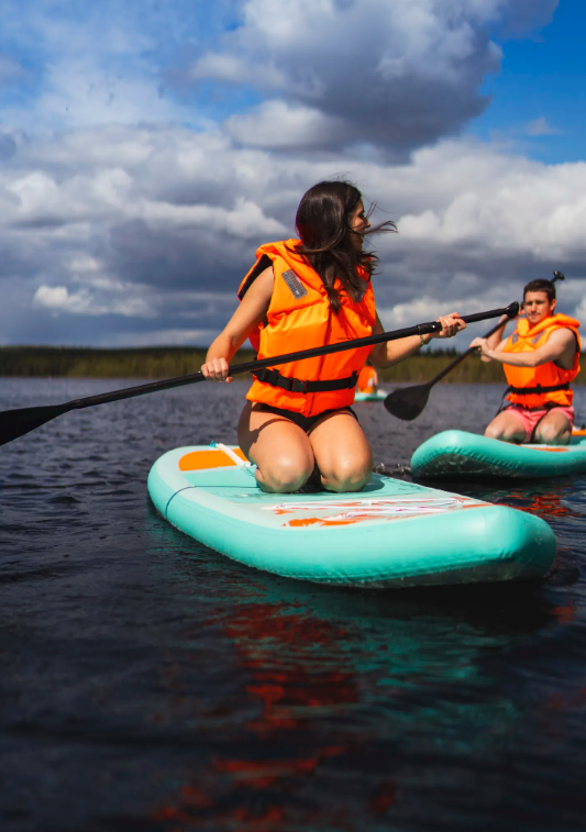 Midnight Sun SUP Experience in Lapland gallery 7