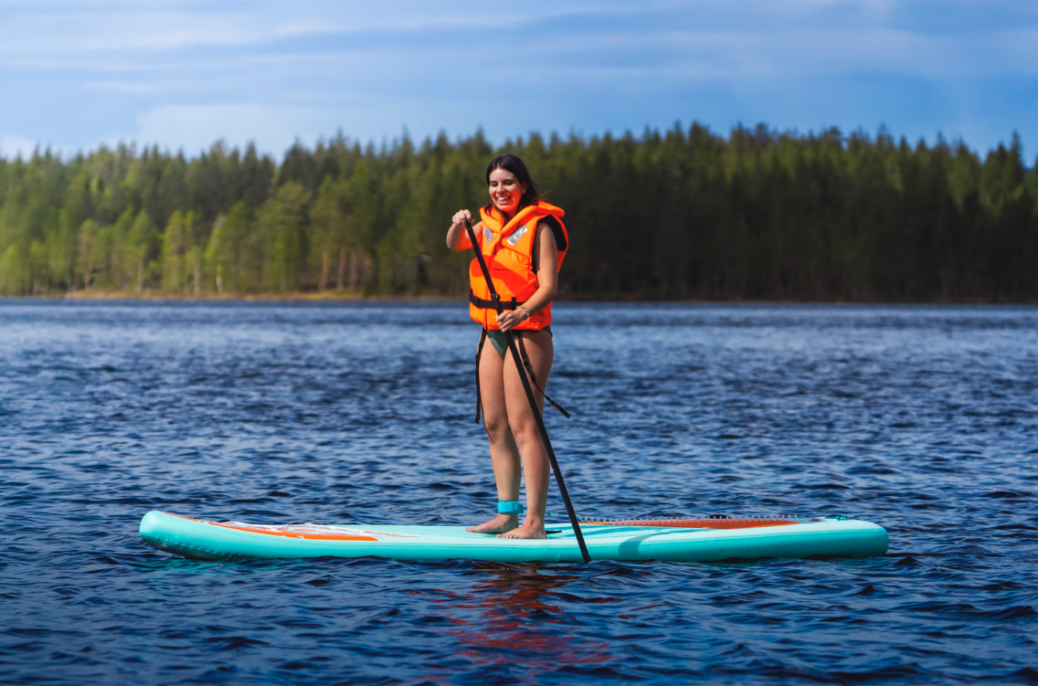 Midnight Sun SUP Experience in Lapland gallery 8