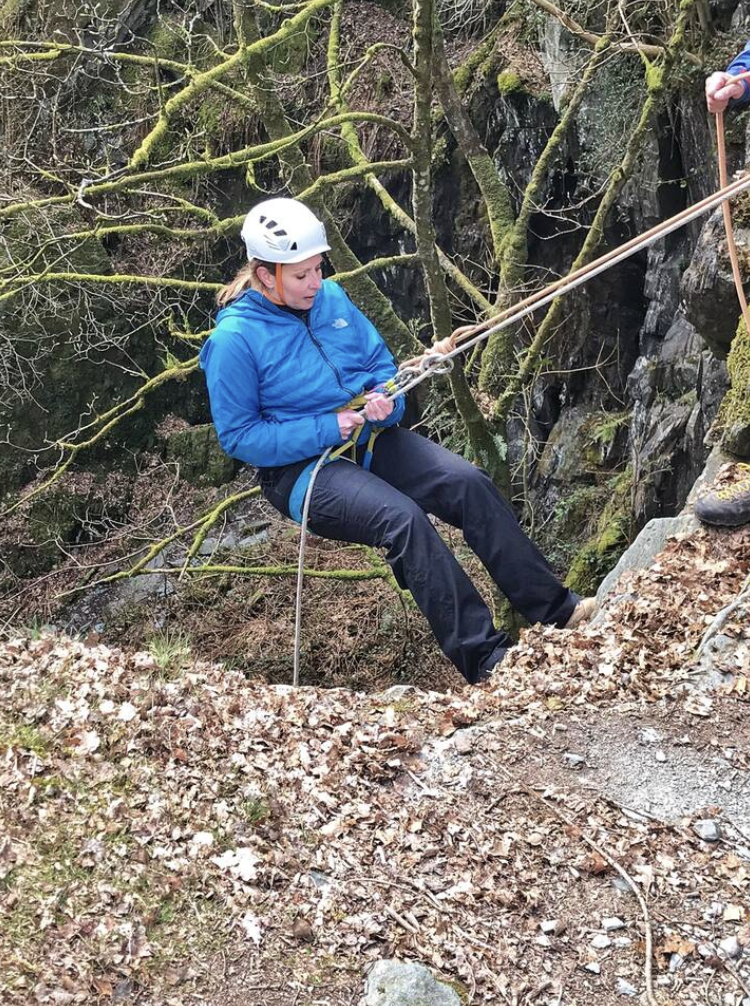 Lake District Abseiling Experience at Cathedral Quarry, photo 2
