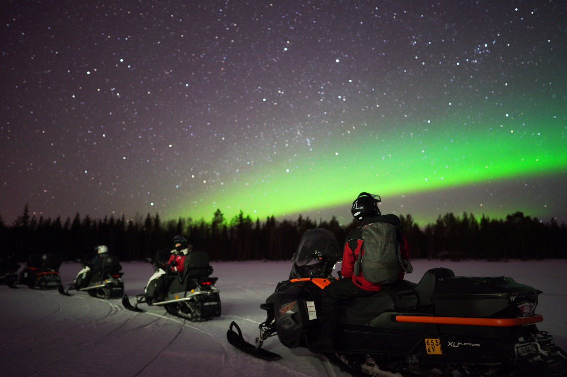 Northern Lights Snowmobile Photography Tour in Rovaniemi gallery 10