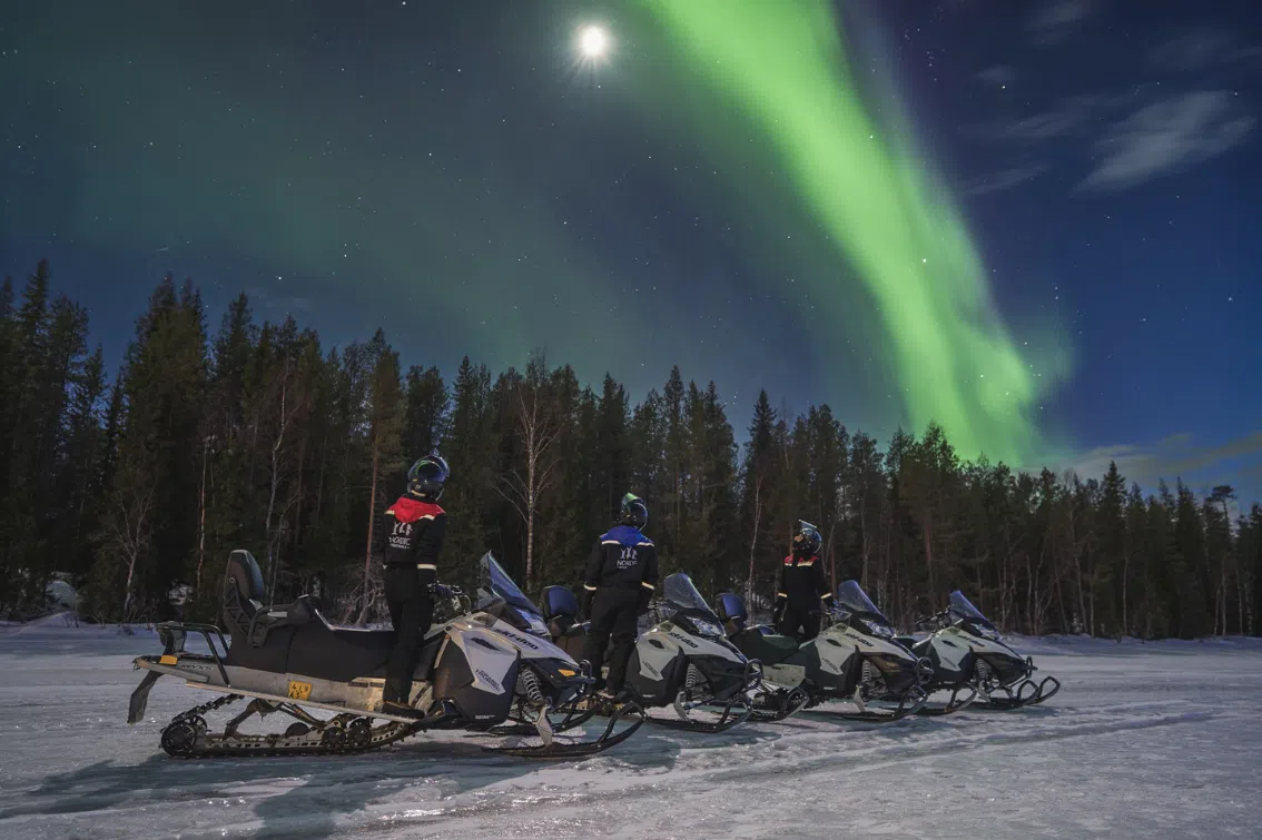 Northern Lights Snowmobile Photography Tour in Rovaniemi, listing photo