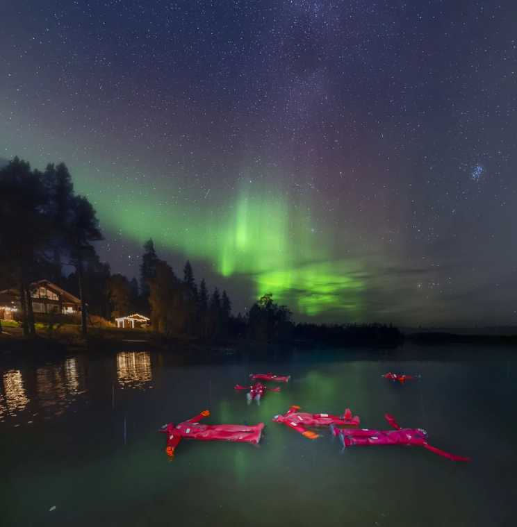 Ice Floating Northern Lights Experience in Rovaniemi, listing photo
