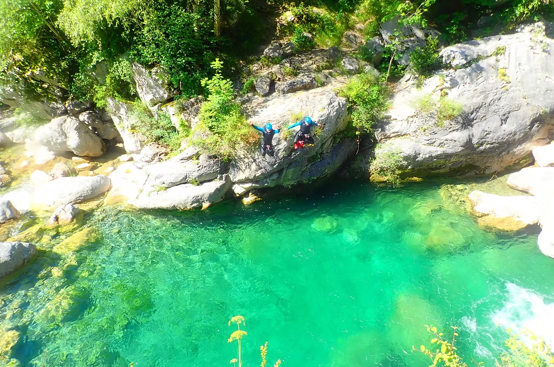 Intermediate Canyoning Adventure in the Spanish Pyrenees (Level 2) gallery 7