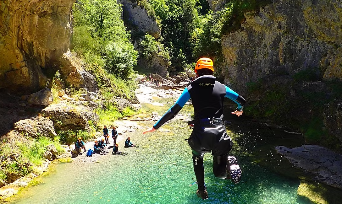 Full-Day Canyoning Adventure in the Spanish Pyrenees (Levels 1-2) gallery 9