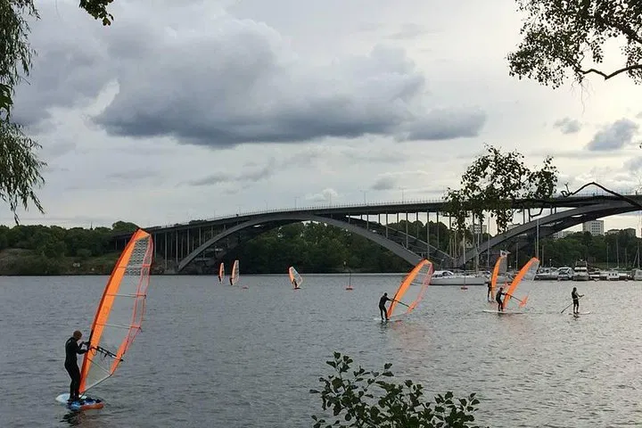 4-Day Kids Beginner Windsurfing Camp in Central Stockholm, photo 2