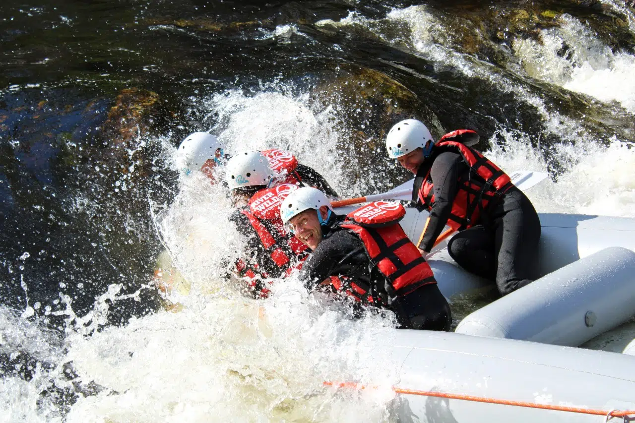 WHITE WATER RAFTING – River Garry near Fort William, Scotland, photo 2