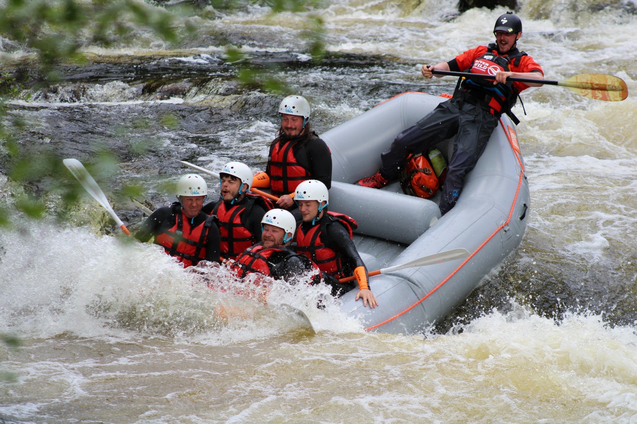 WHITE WATER RAFTING – River Garry near Fort William, Scotland gallery 7