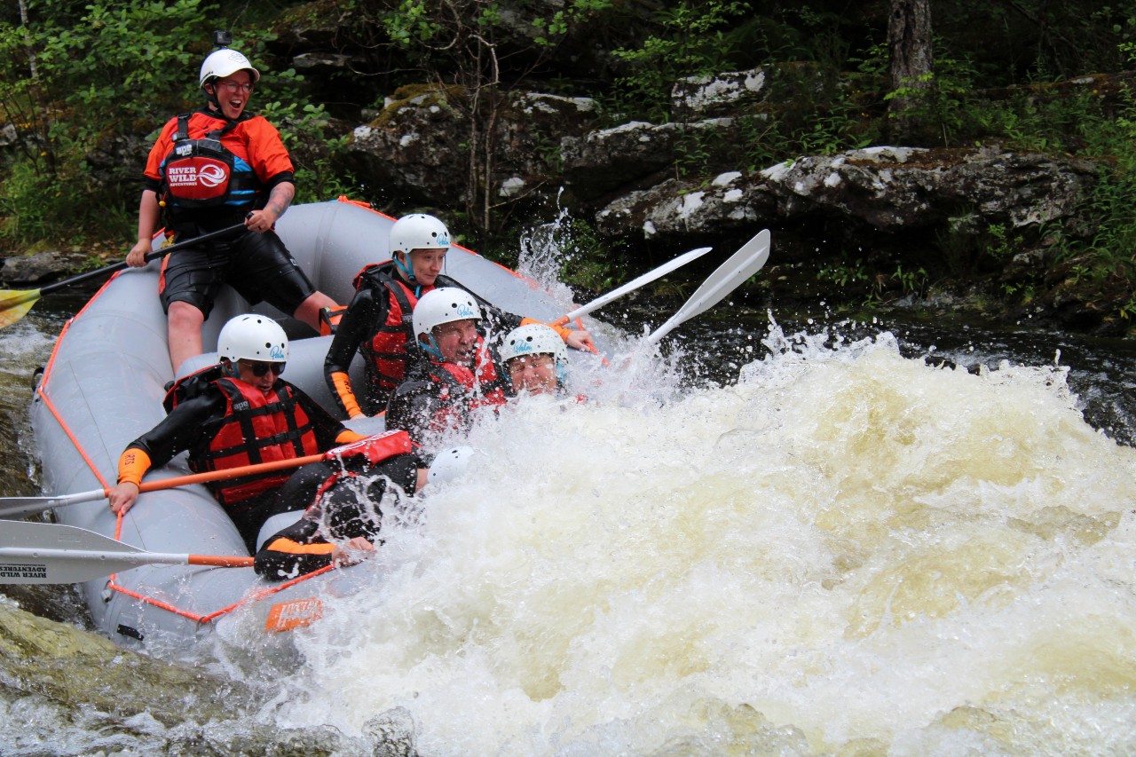 WHITE WATER RAFTING – River Garry near Fort William, Scotland gallery 11