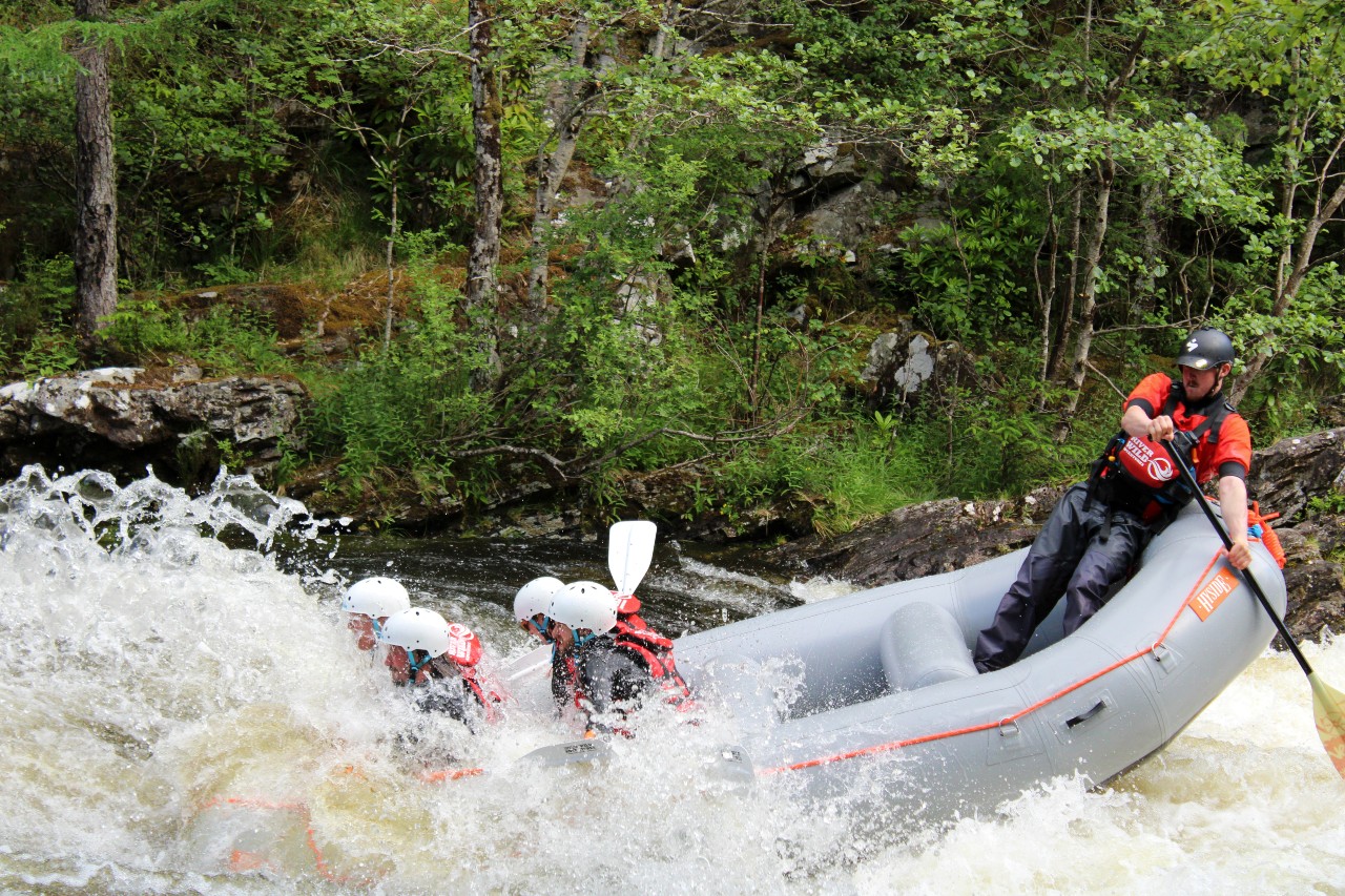 WHITE WATER RAFTING – River Garry near Fort William, Scotland gallery 8