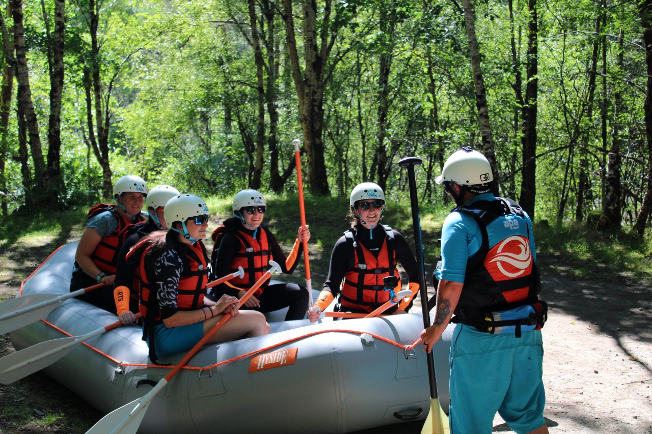 WHITE WATER RAFTING – River Garry near Fort William, Scotland gallery 6