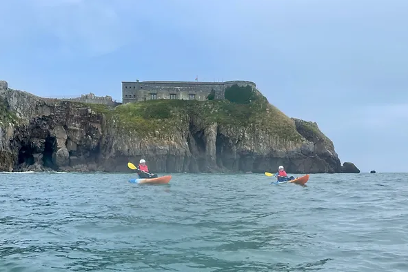 Kayak Tasters on Tenby South Beach, photo 5