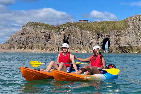 Kayak Tours on Tenby South Beach, photo 4