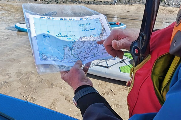 Paddle Safer Course for Kayakers on Tenby South Beach, photo 2