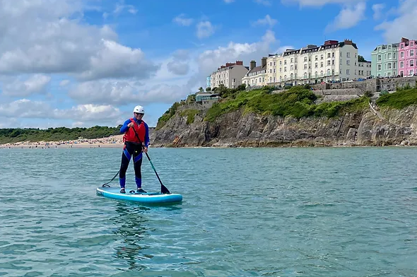Paddleboard Tasters on Tenby South Beach gallery 5