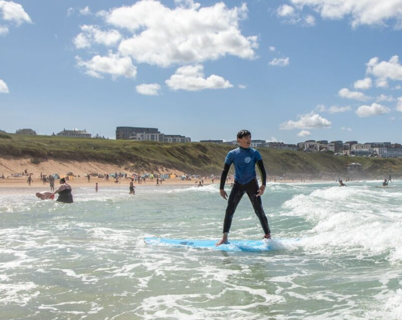 Improver Surf Lessons on Fistral Beach in Newquay gallery 3
