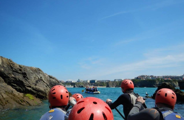 Group and Private Raft Safari Adventures in Newquay Harbour, photo 4