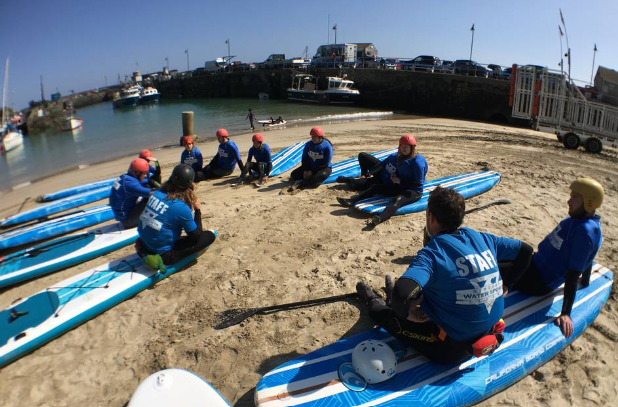 SUP Lesson with Coastal Tour in Newquay Harbour, photo 4