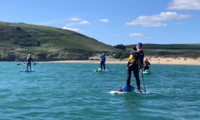 SUP Advanced Adventure Touring in Newquay Harbour, listing photo