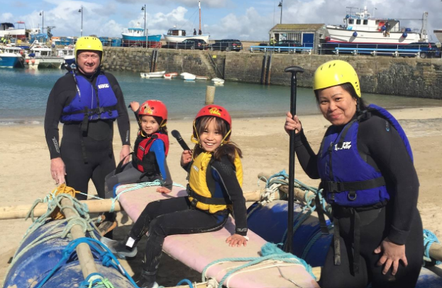 Group Raft Building Challenges in Newquay Harbour gallery 2