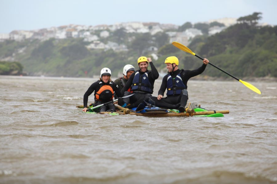 Group Raft Building Challenges in Newquay Harbour, listing photo