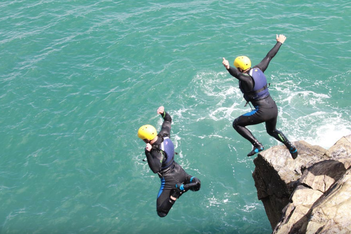 ‘G-Land’ Coasteering Adventures in Newquay Cornwall, photo 5