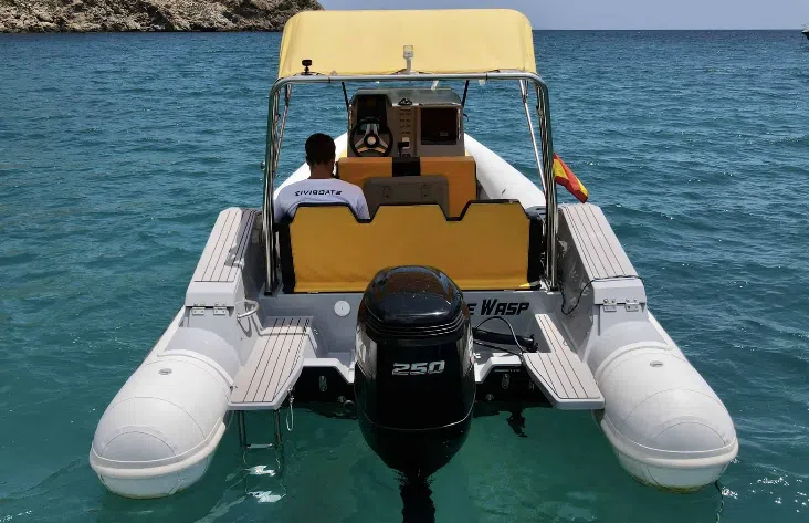 Avila Tuono Type 7 Boat Rental in Ibiza and Formentera, listing photo