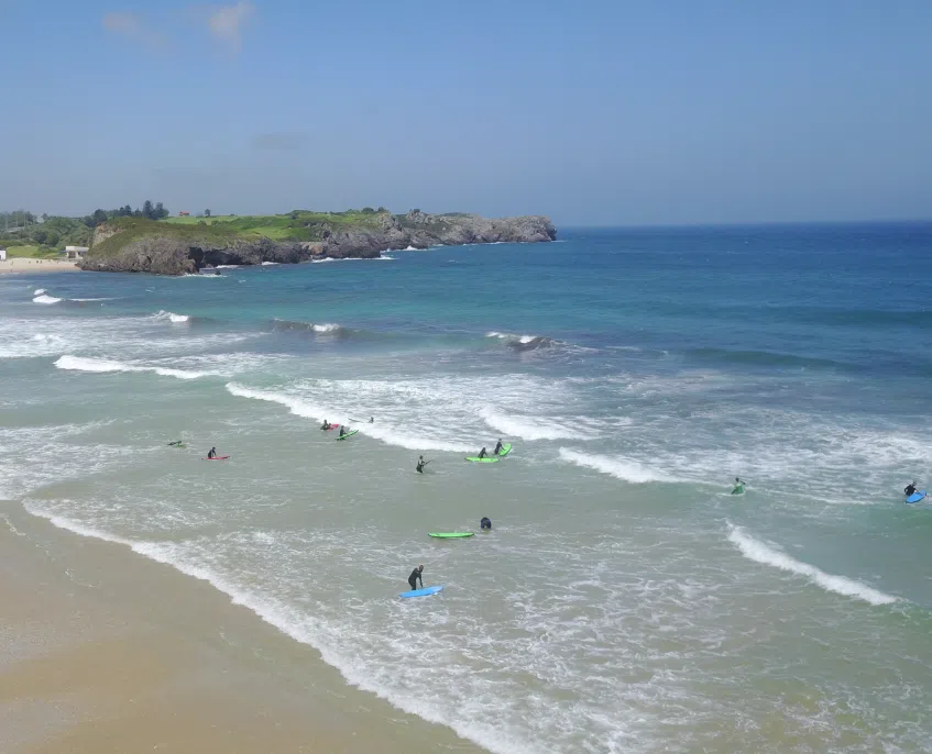 Paddle Boarding in Niembro Estuary, Asturias, photo 2