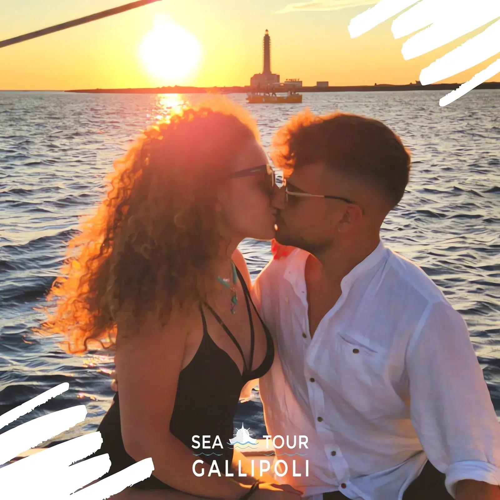 Sunset Boat Tour to Sant’Andrea Island with Aperitif & Snorkelling gallery 2