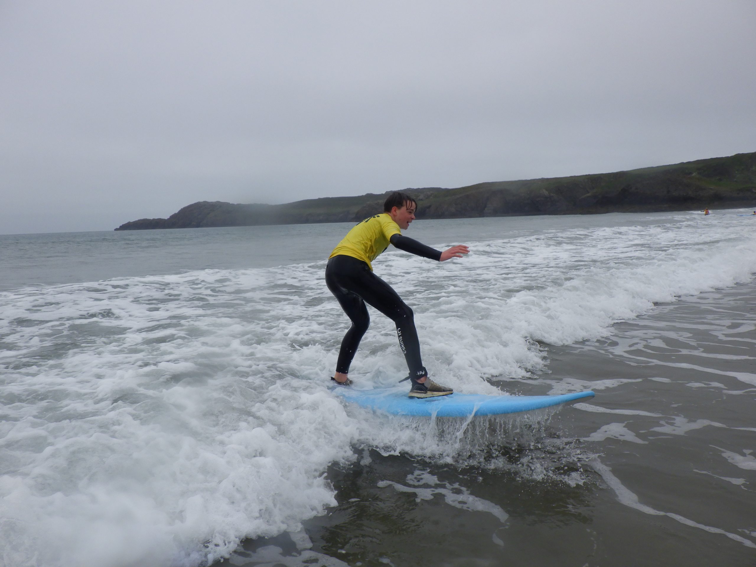 Surfing Lesson on Whitesands Beach, St Davids gallery 3