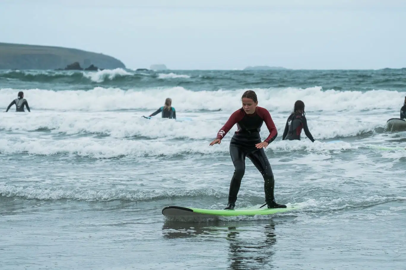 Surfing Lesson on Whitesands Beach, St Davids, photo 5