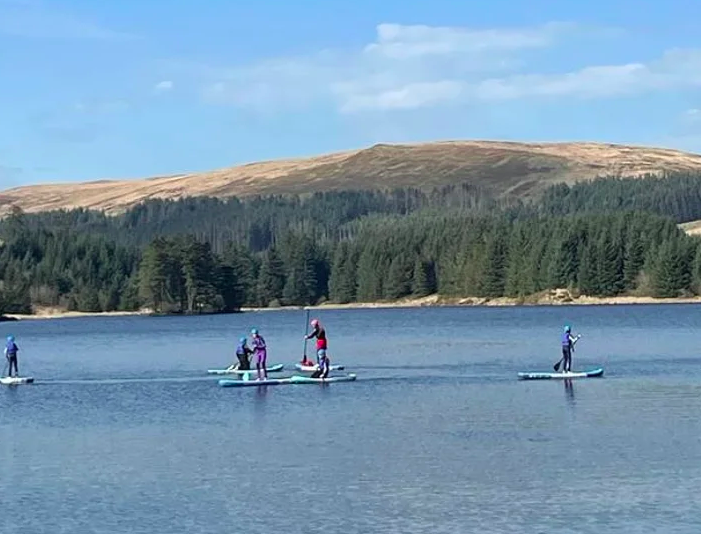 Guided SUP Experience in Beacons Reservoir or Usk Reservoir, photo 3