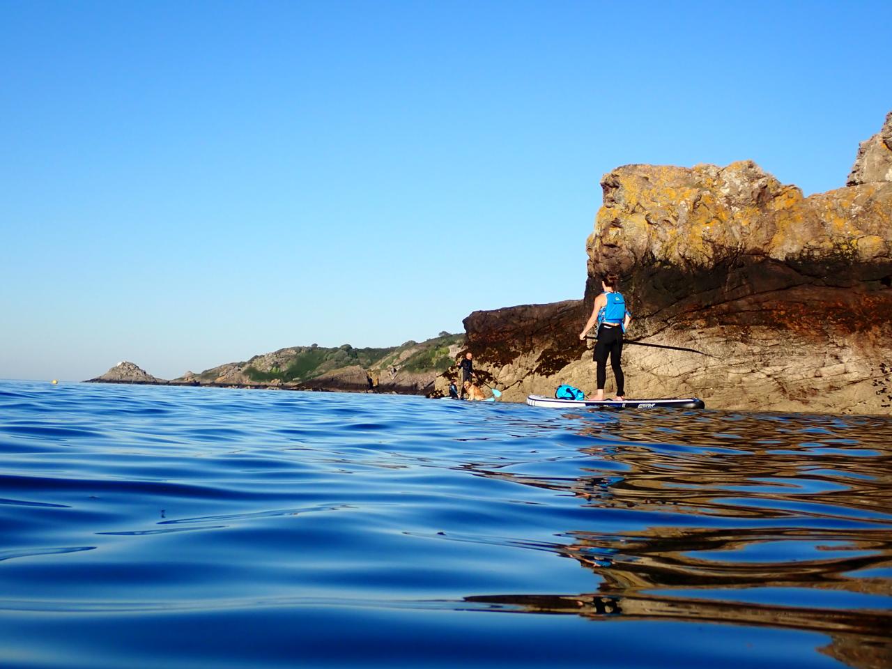 Stand-Up Paddleboard (SUP) Lesson in Bouley Bay, Jersey, photo 5