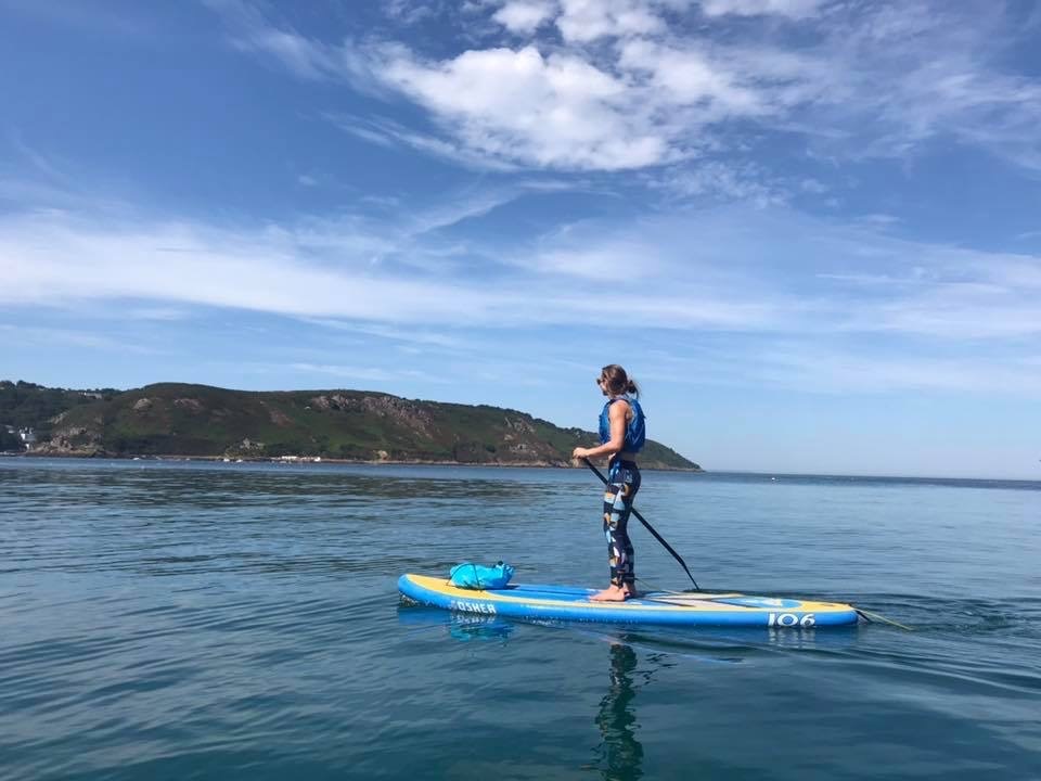 Stand-Up Paddleboard (SUP) Lesson in Bouley Bay, Jersey, photo 3