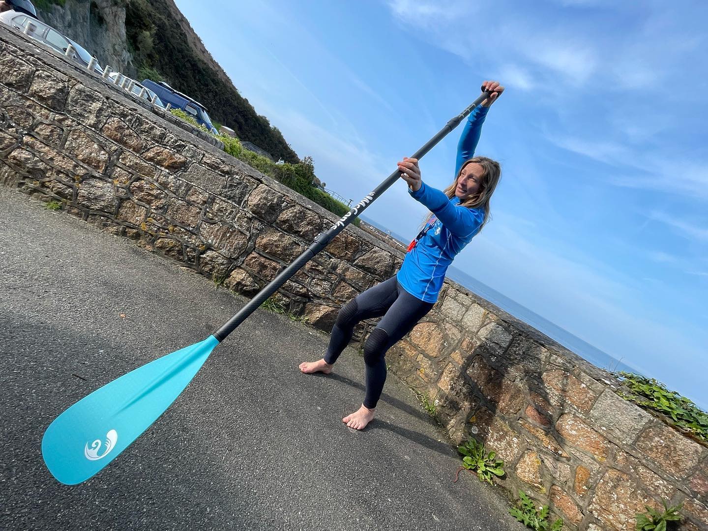 Stand-Up Paddleboard (SUP) Lesson in Bouley Bay, Jersey, photo 2