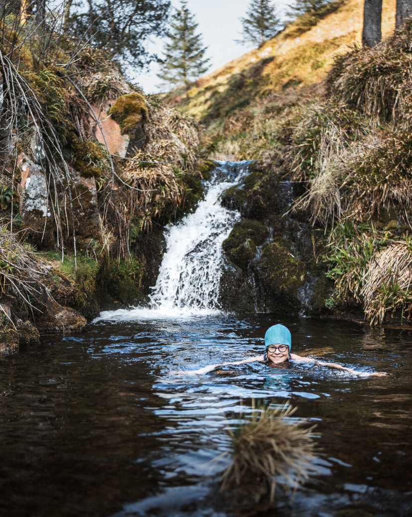 Private Hidden Cheviots Waterfall Swim Hike, photo 3
