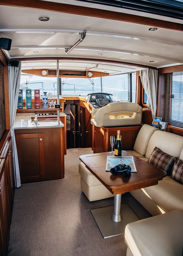 Luxury Yacht Charter on Loch Lomond gallery 5