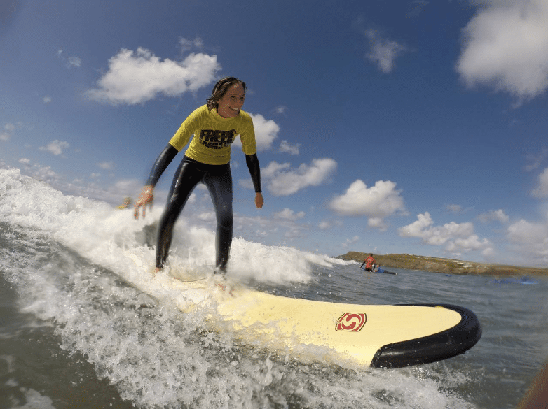 Surfing Lessons at Widemouth Bay, Bude, photo 4